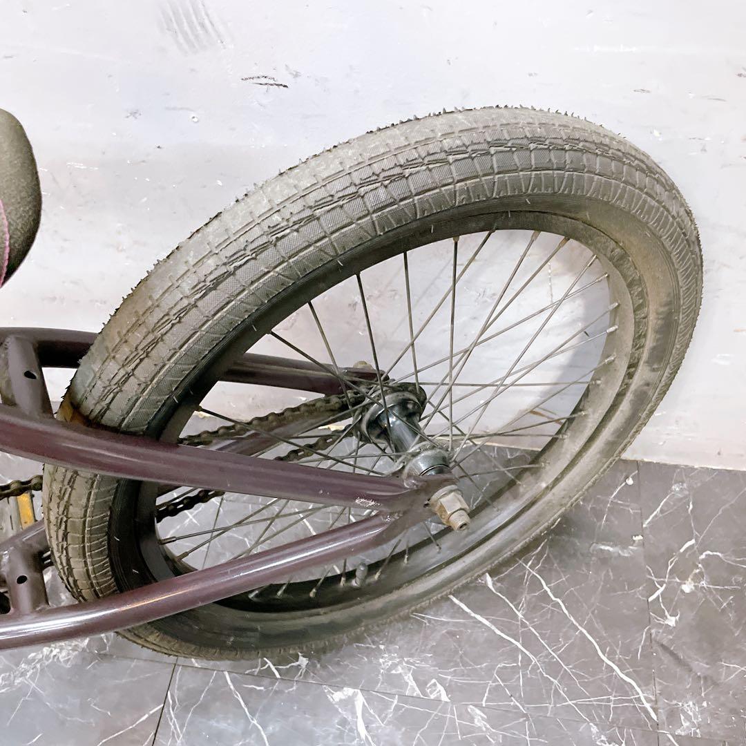 分解配送【926】BMX volume モトクロス パープル 20インチ