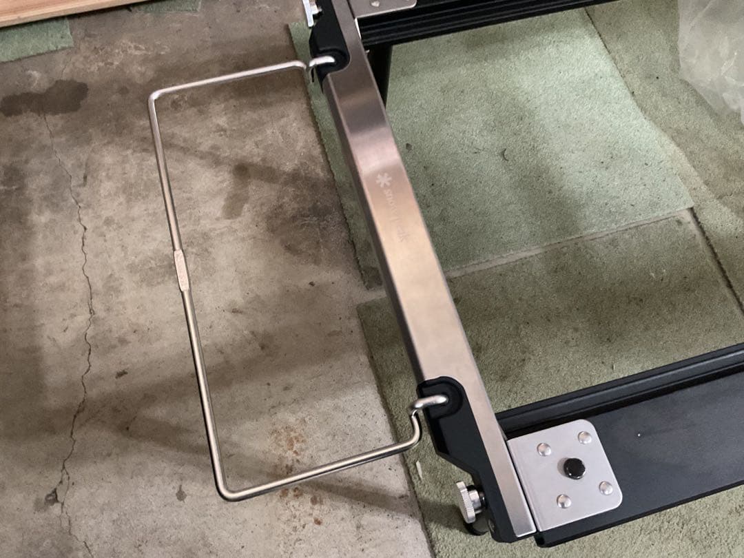 美品 ステンボックスハーフユニット ＆ ハンガー スノーピーク