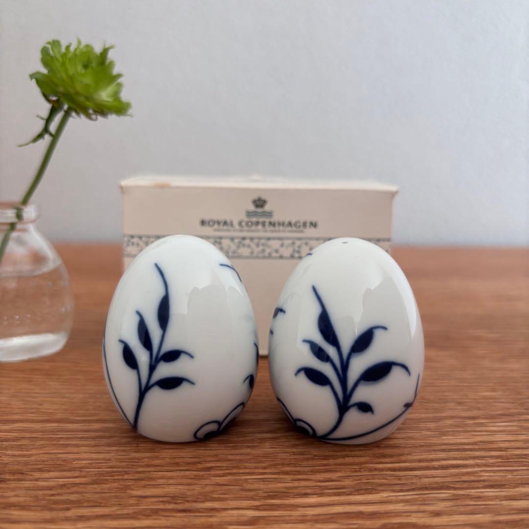 ✴︎ ロイヤルコペンハーゲン ソルト&ペッパー セット 塩コショウ入れ