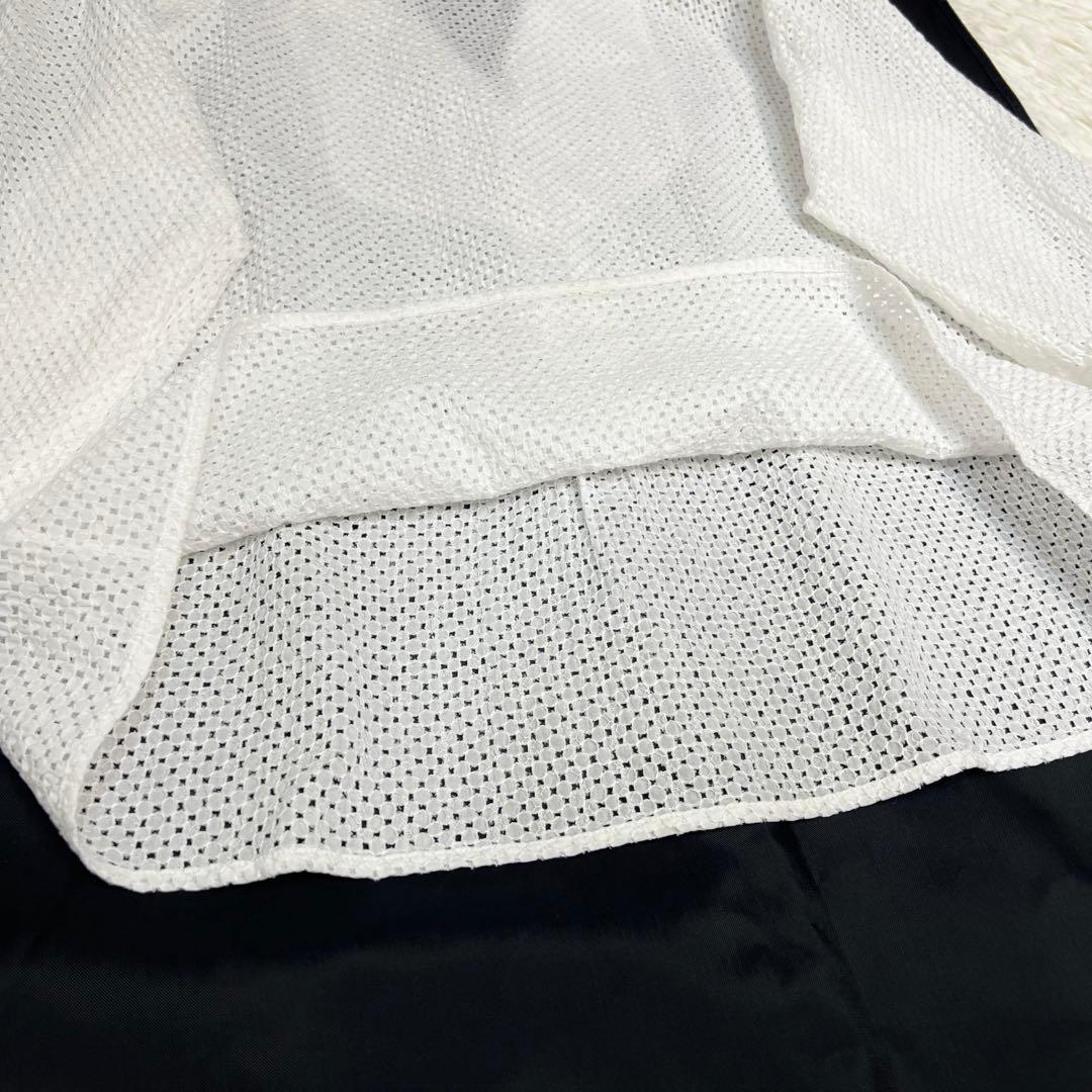 ANA G.K  CHANEL シャネル スキッパーコットンシャツ シアー