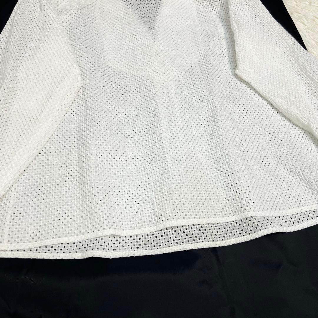 ANA G.K  CHANEL シャネル スキッパーコットンシャツ シアー