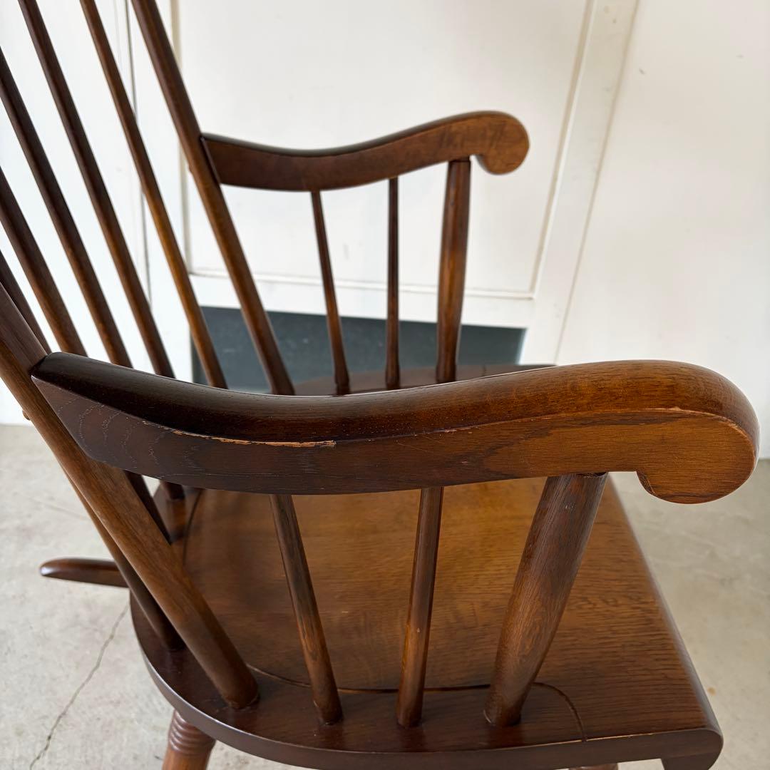 キツツキ　ロッキングチェア　飛騨産業