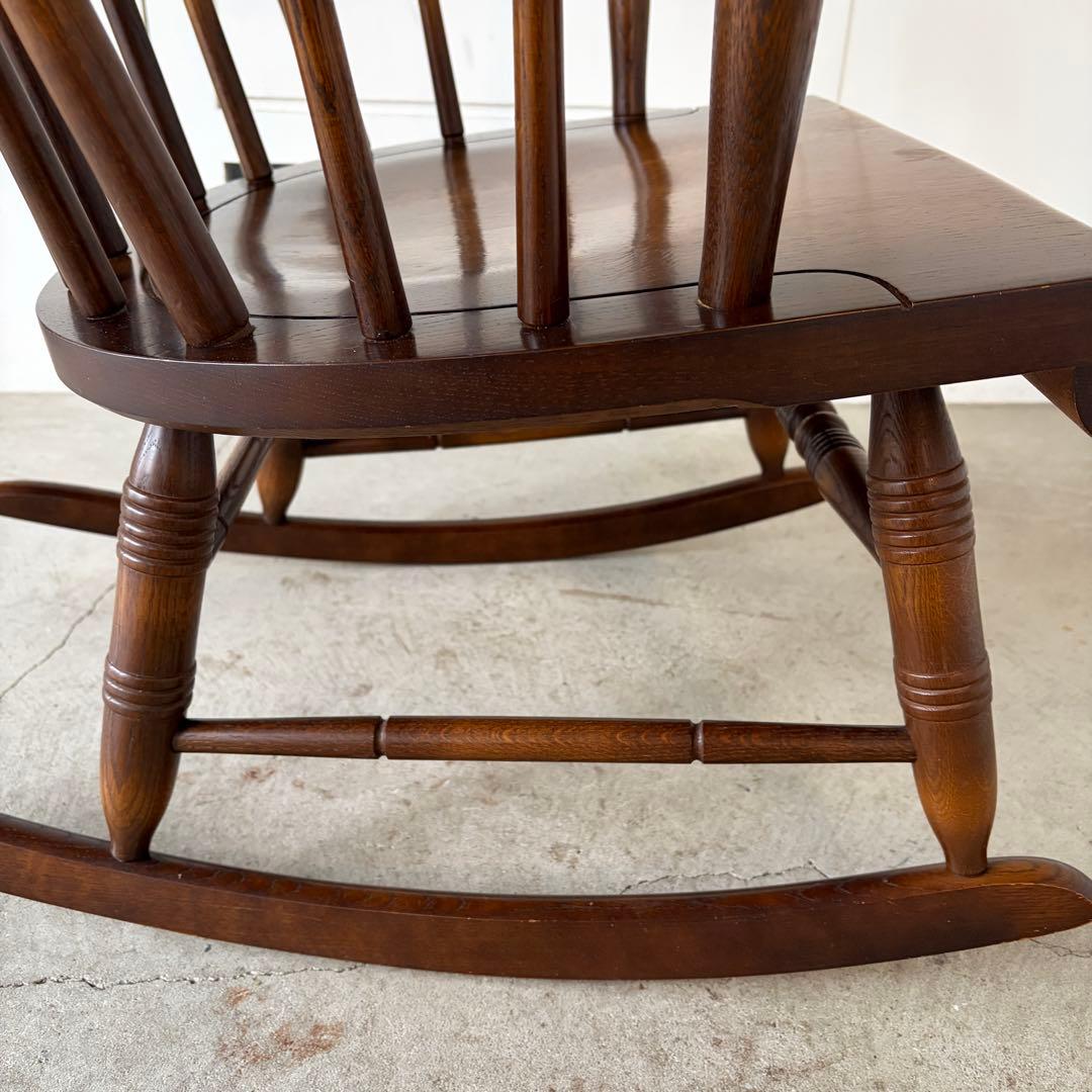 キツツキ　ロッキングチェア　飛騨産業