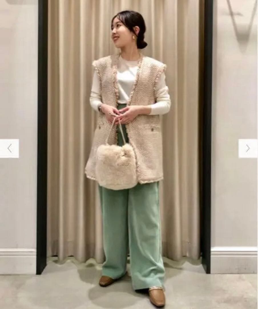 PLST ツイードジレ