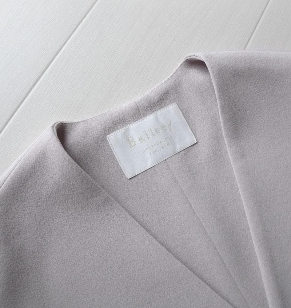 美品 トゥモローランド ボールジィ 2,3万円 ロングジレ ロングベスト 436