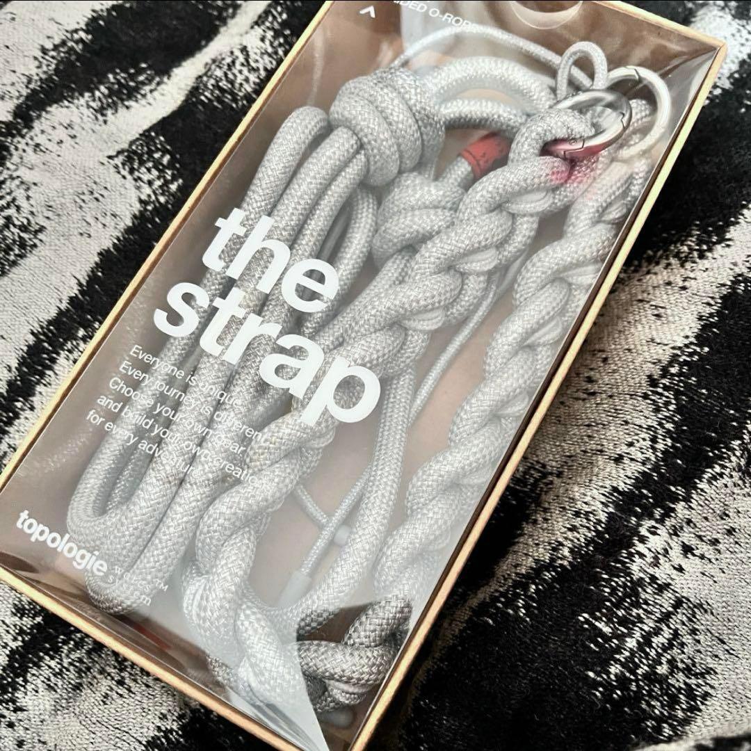 Topologie トポロジー 8.0mm ブレイデッド オーロープ　シルバー