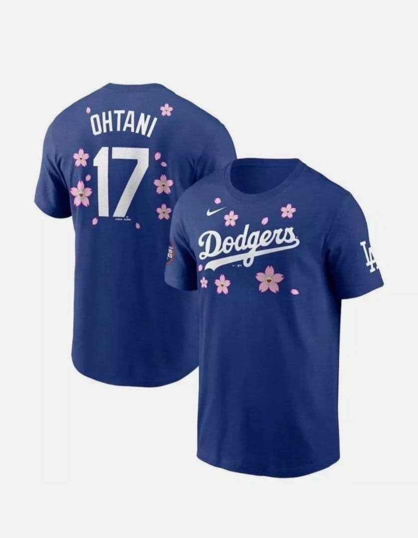 新品未使用　Dodgers 大谷　希少女性サイズ東京シリーズ　村上コラボシャツS