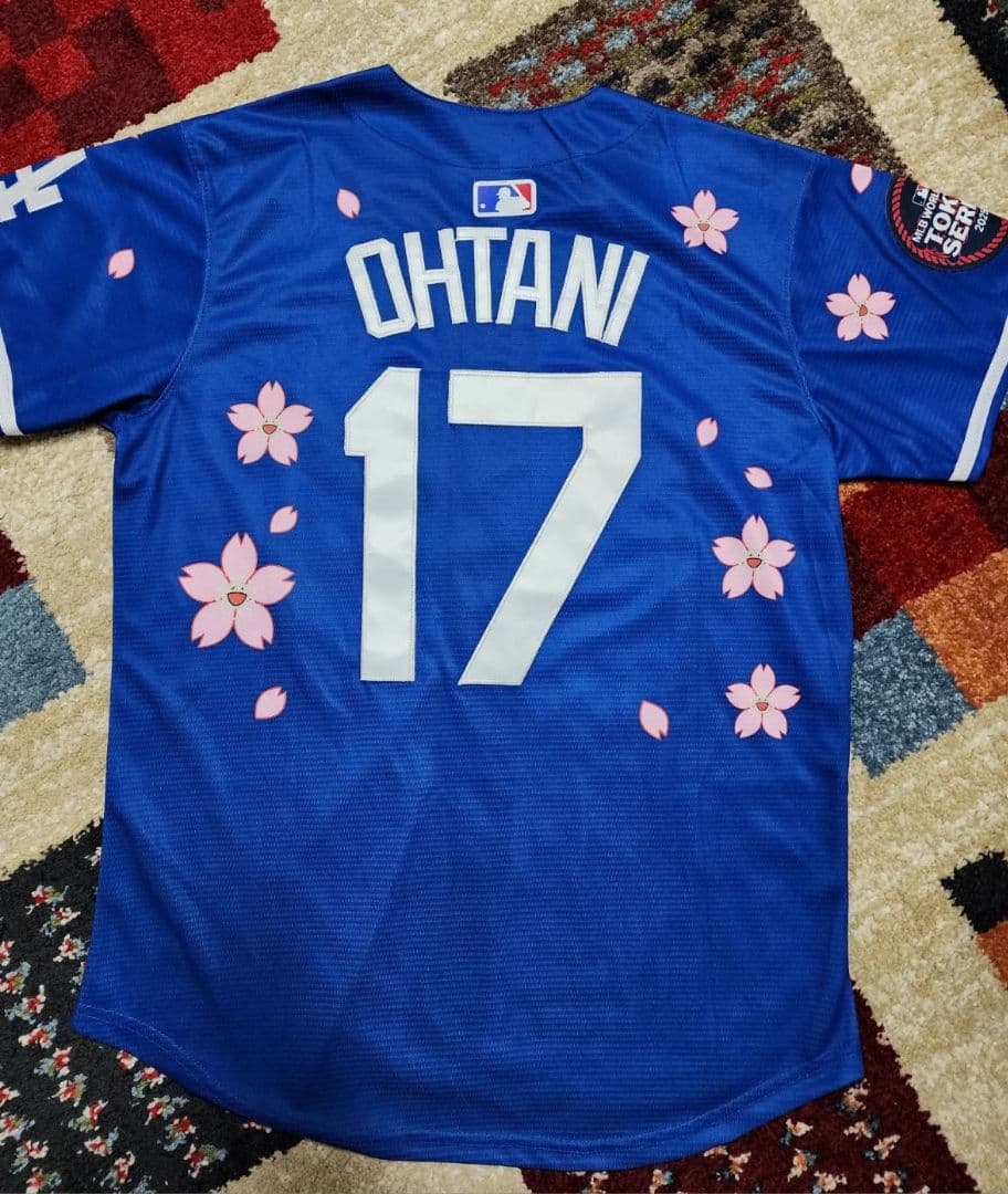 新品未使用　Dodgers 大谷　希少女性サイズ東京シリーズ　村上コラボシャツS