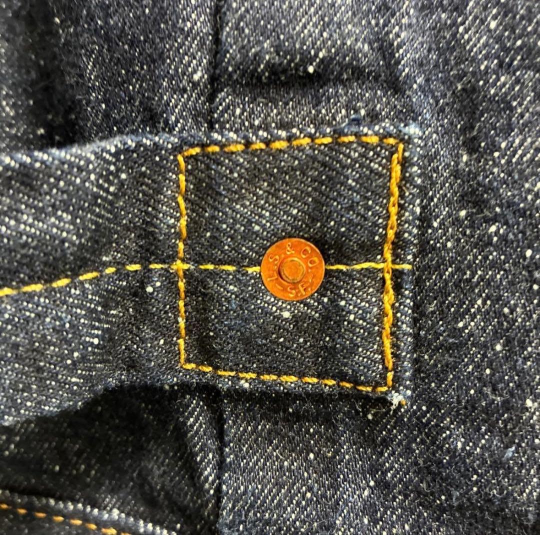 【激レア⭐︎】リーバイスTYPEⅠ ファースト　プレミアムトラッカー　大戦　濃紺