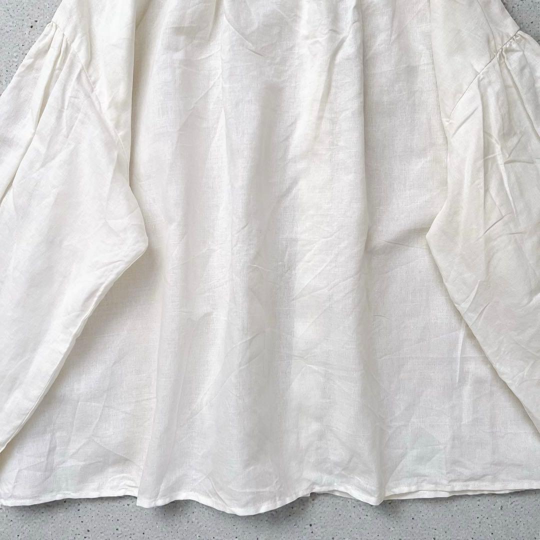 TSUHARU by Samansa Mos2　編み立て襟レースブラウス