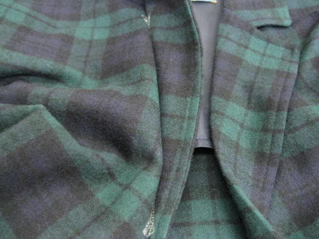 ペンドルトン米国製☆大き目ウールシャツジャケットUS/L☆美品☆ブラックウォッチ