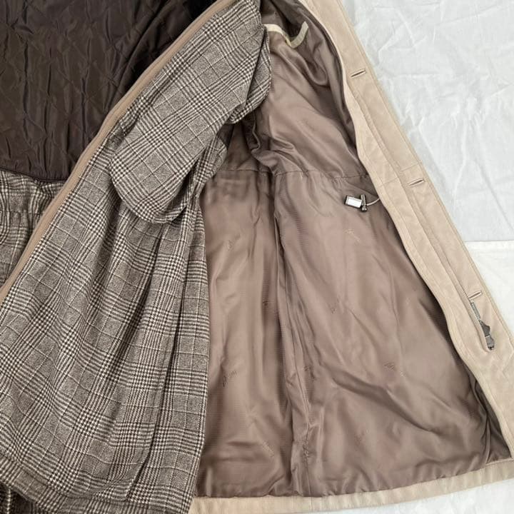 ブリオーニ レザーロングコート Brioniレザーコート