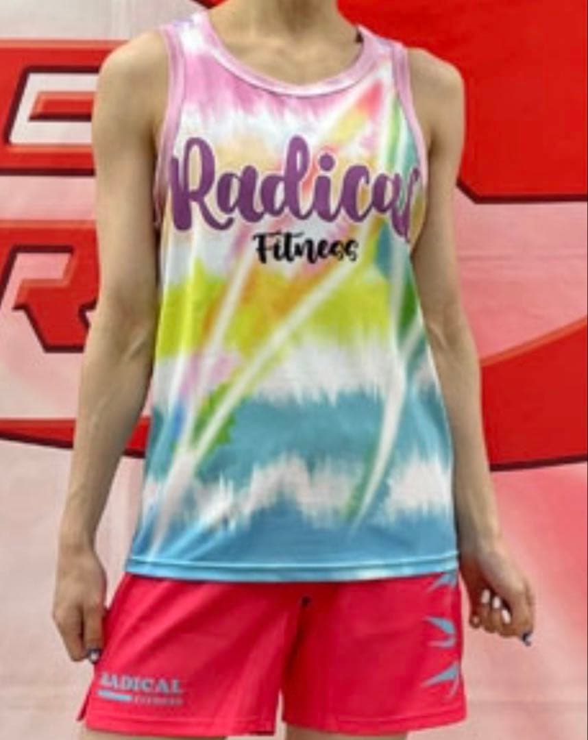 RADICAL ラディカルフィットネス　ボーダータンク　Mサイズ　新品未使用