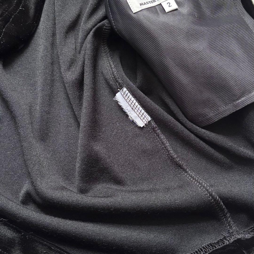 【美品】MASTER BUNNY EDITION ベロア モックネックワンピース