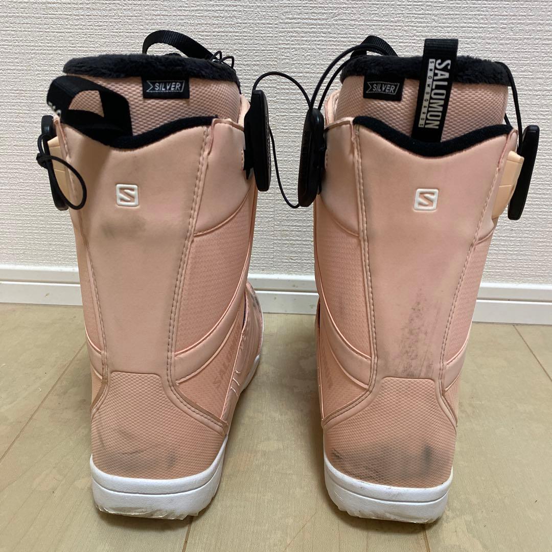 【即日発送_送料無料】SALOMON スノボブーツ PEARL 24.5cm