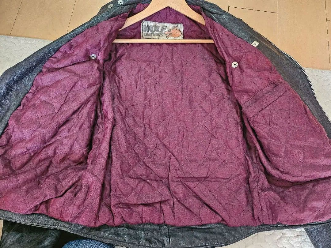 k*s様 UK ロンジャン Wolf Leathers ウルフレザー ヴィンテー