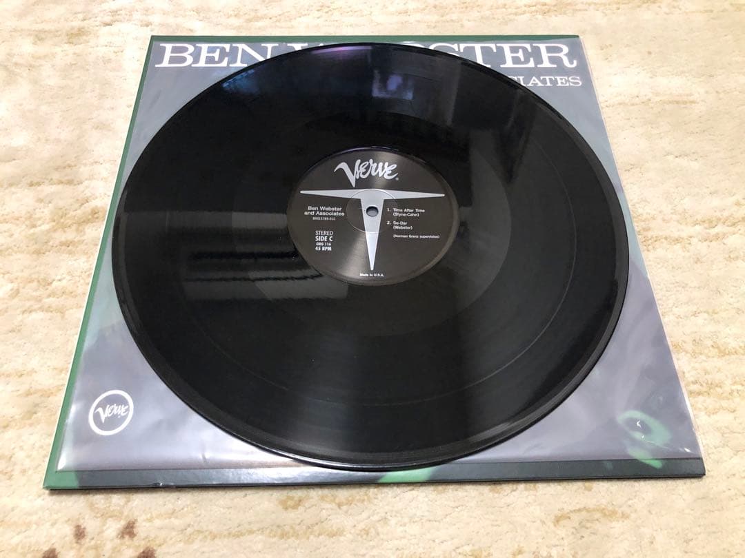 その他 ORG Ben Webster And Associates 45rpm 2LP