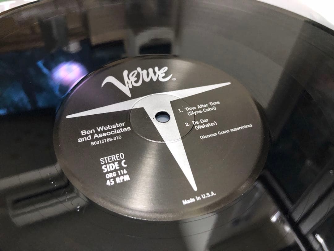 その他 ORG Ben Webster And Associates 45rpm 2LP