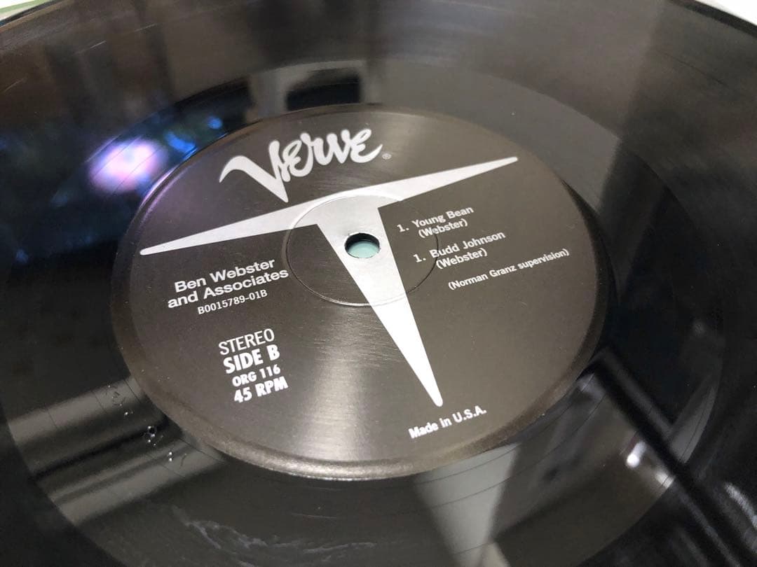 その他 ORG Ben Webster And Associates 45rpm 2LP
