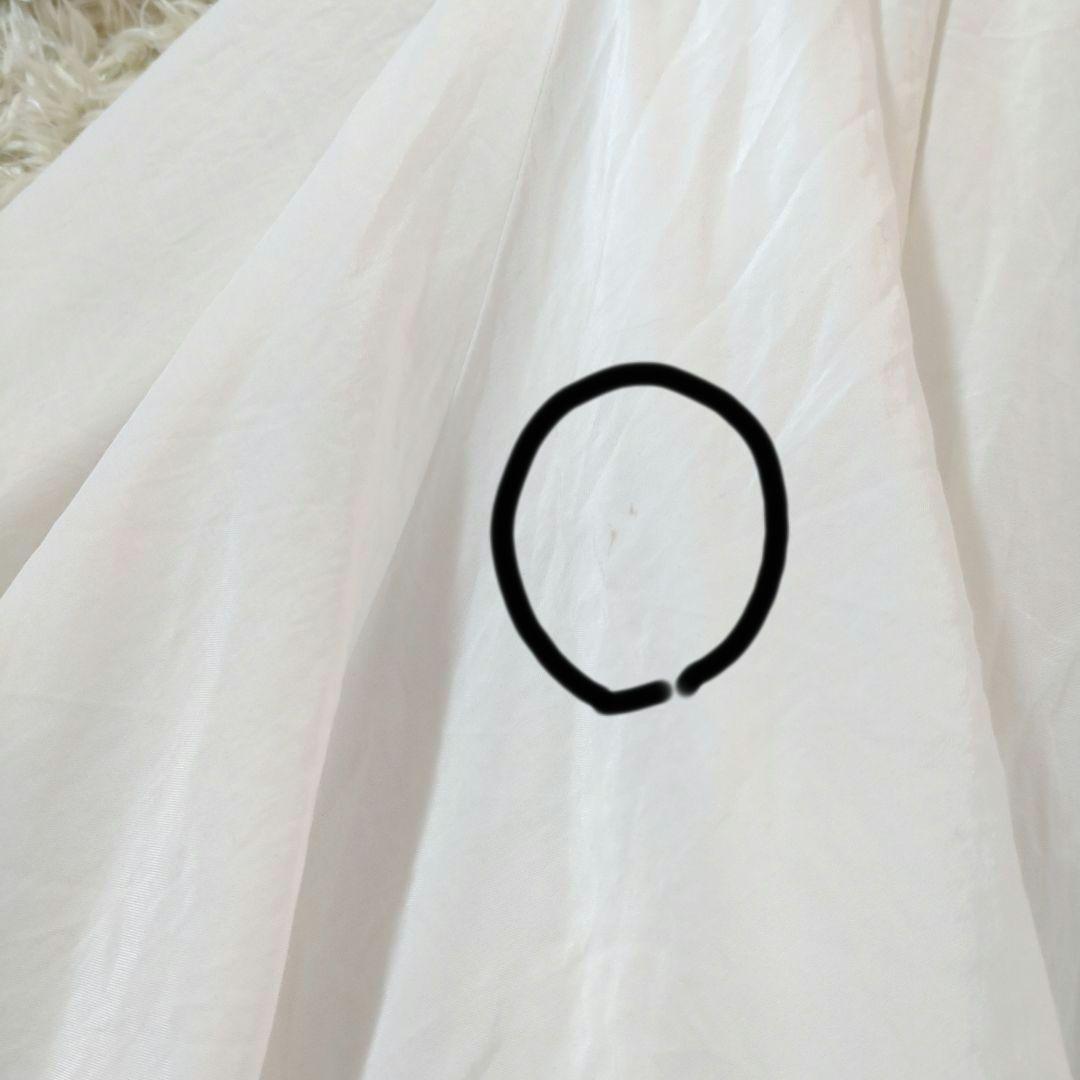 LANVIN en Bleu　レギュラーカラー変形シアーフレアロングワンピース