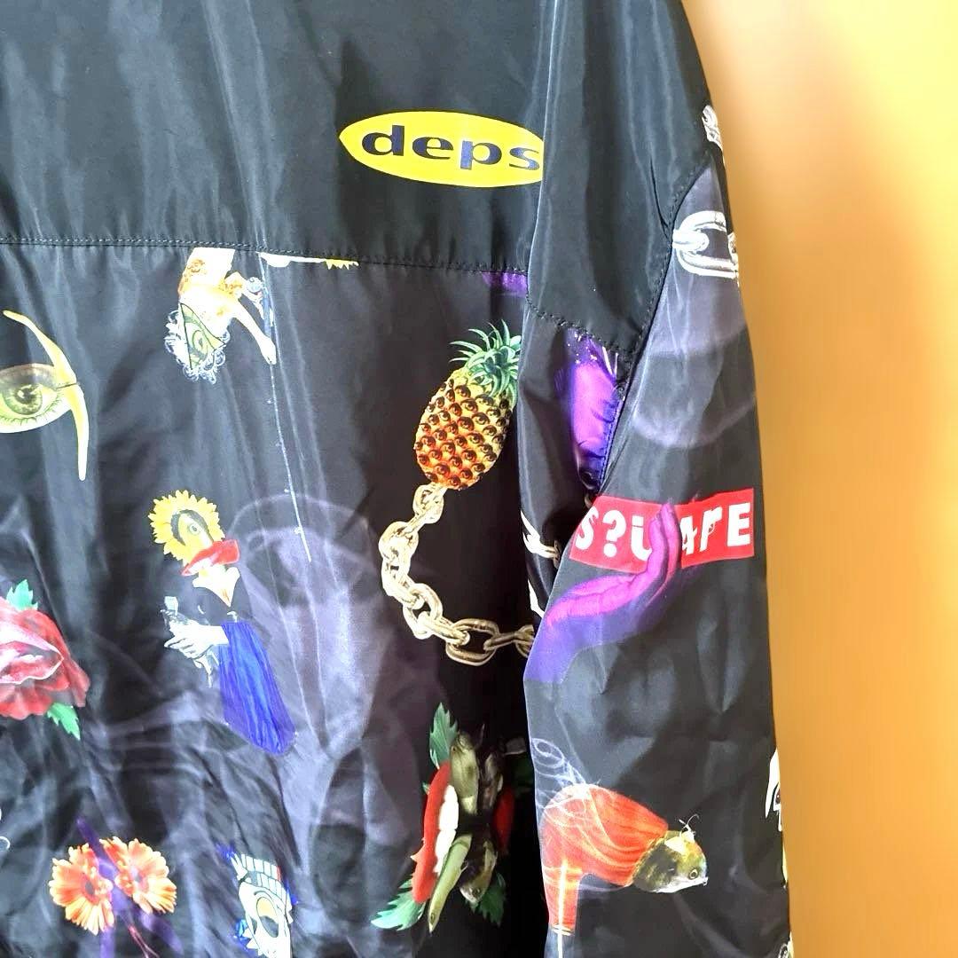 【激レア】DEPS×SQUARE デプススクエア 【訳あり】総柄メッシュパーカー