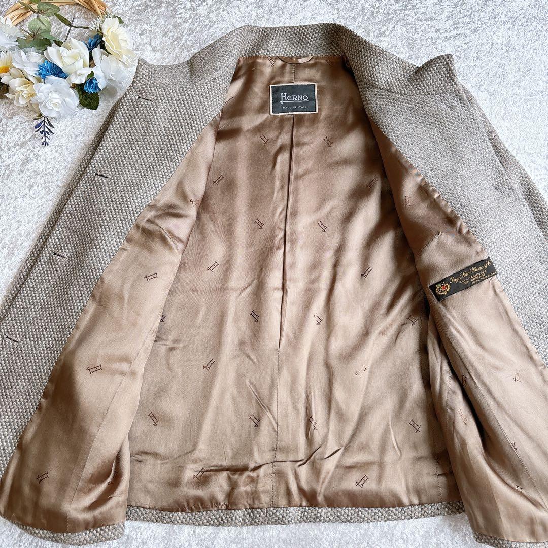美品♡HERNO ヘルノ　ジャケット　ロロピアーナ　高級✨カシミヤ100%