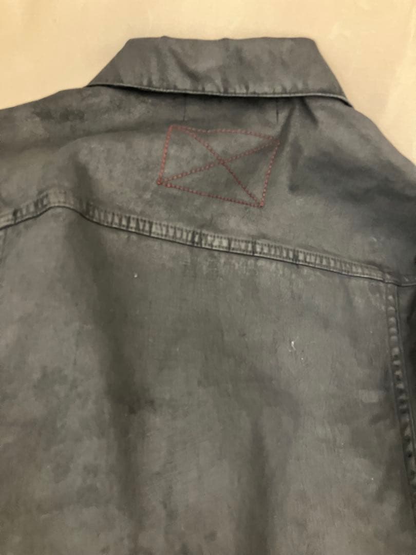 NUBIAN別注MLVINCE WAX DENIM TRUCKER JACKET