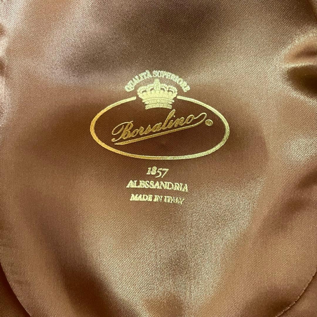 Borsalino ボルサリーノ ハット ネイビー