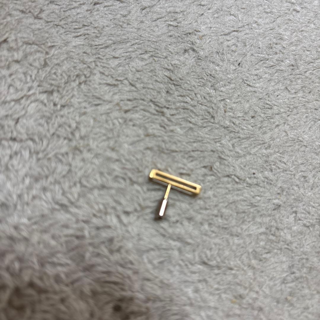 ete bijouxジェムK18YG SV925 スカポライト ピアス