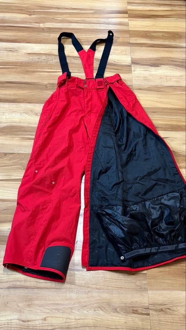 デサントスキーウェアセット (ジャケットL+パンツL+パンツM）中古