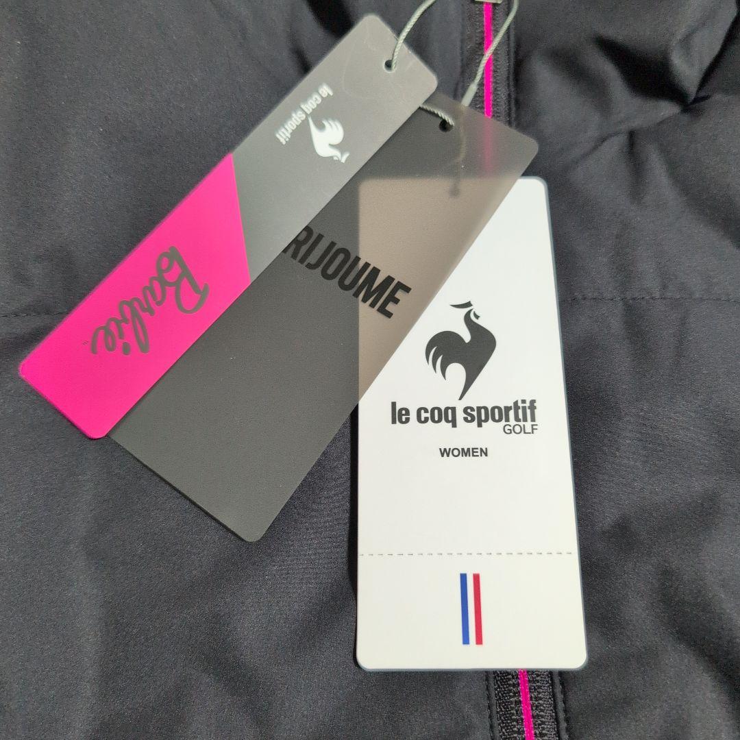 新品　ルコックスポルティフ BARBIEコラボ　 中綿 防寒 ゴルフ ブルゾン