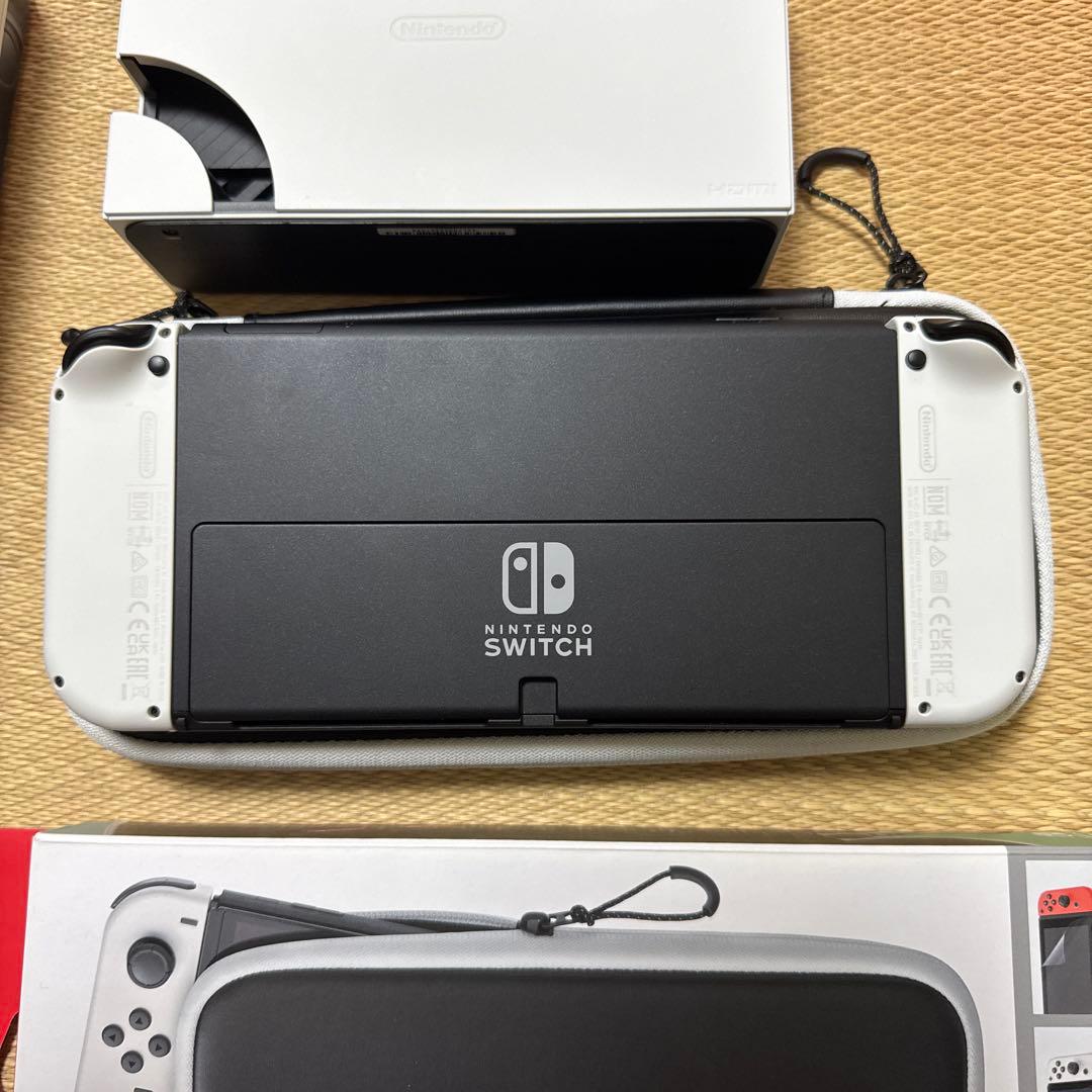 Nintendo Switch有機ELモデル＼コントローラー＼ケース＼ソフト一式