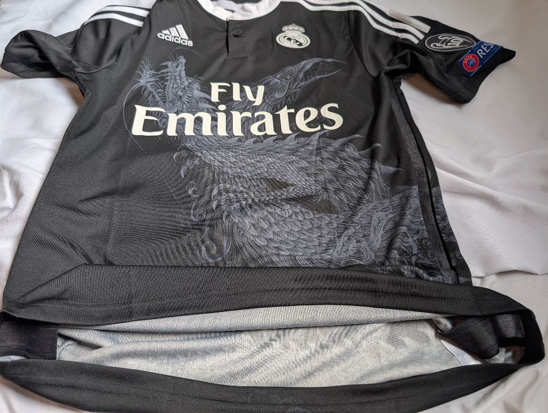 当時物の新品タグ付き！カリム・ベンゼマ/レアル・マドリード /14-15/3rd