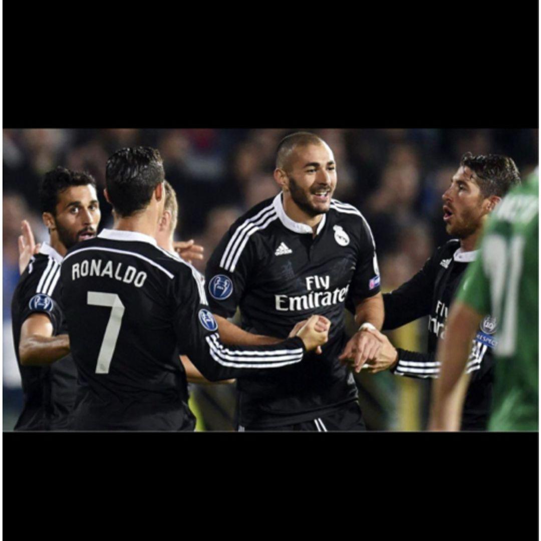 当時物の新品タグ付き！カリム・ベンゼマ/レアル・マドリード /14-15/3rd