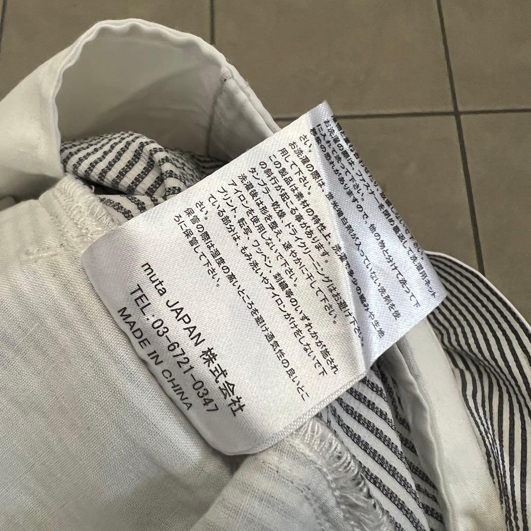 【新品】muta MARINE ムータマリン　ハーフパンツ　メンズ　ゴルフ　ロゴ