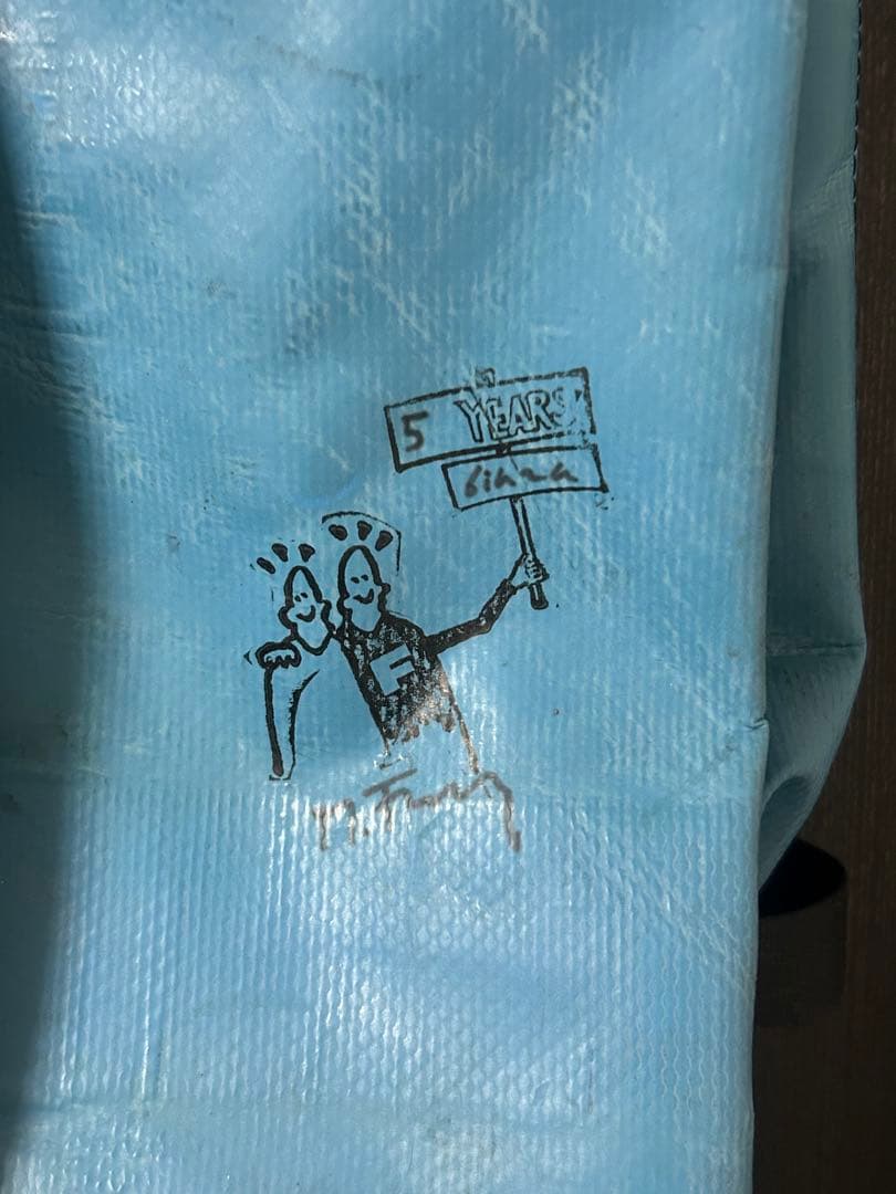 早い者勝ち‼️FREITAG F512 銀座店5周年直筆サイン&記念スタンプ付