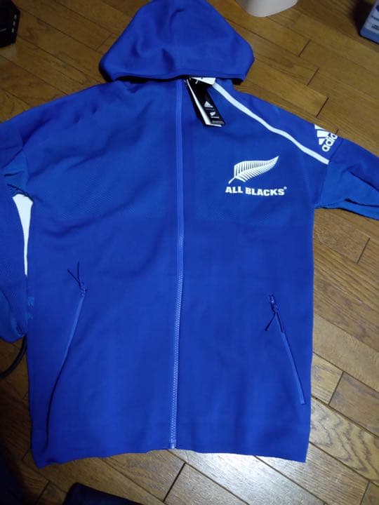 アディダス　オールブラックス アンセムジャケット M