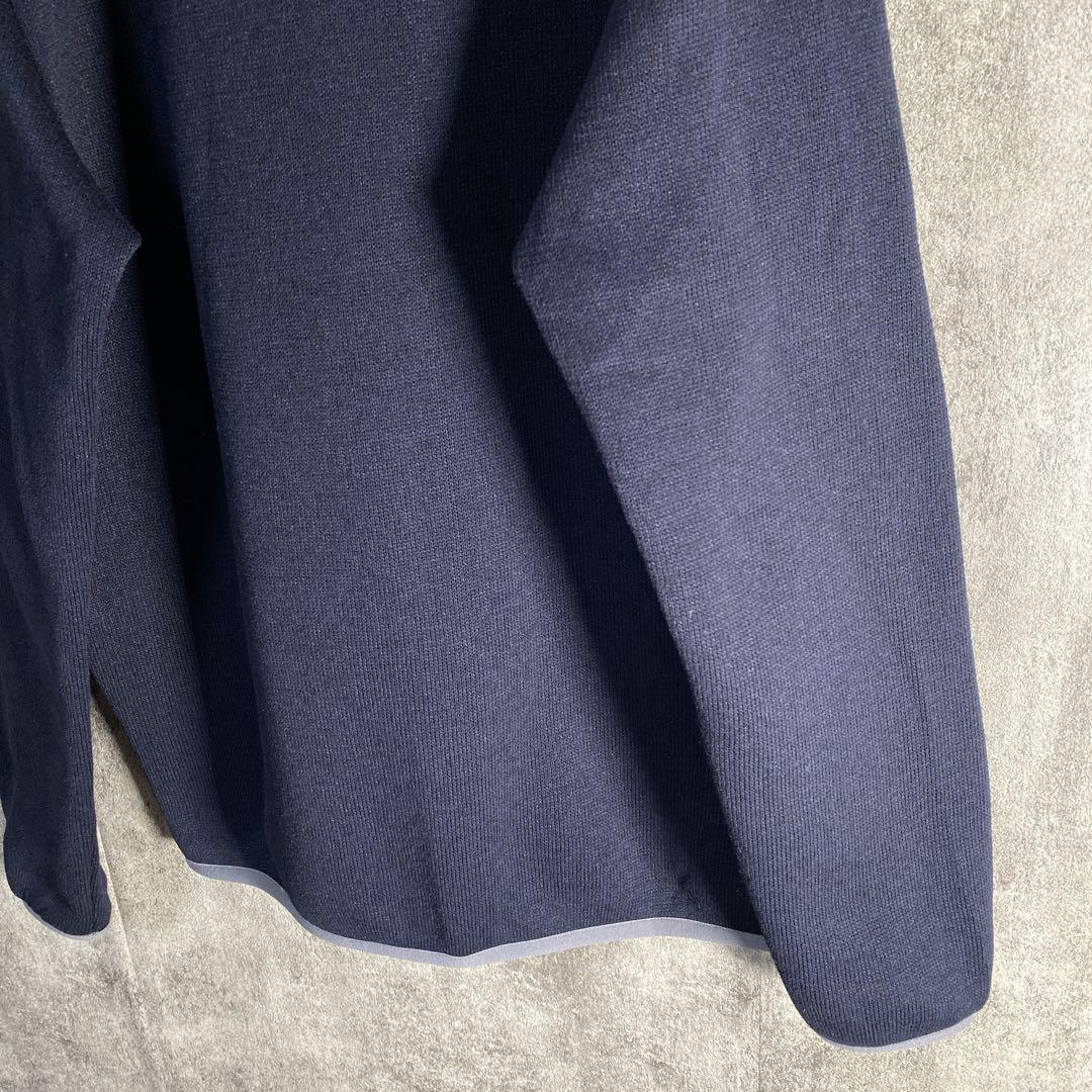 Callaway　南極ワッペン　ニット×ナイロン切替　ハイブリッドジャケット　L