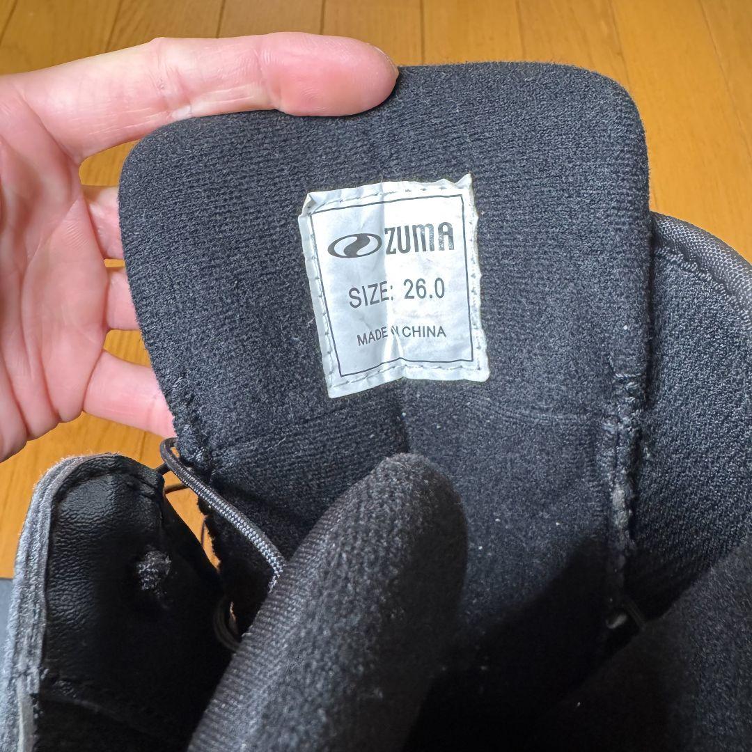 Q*x様 美品 ZUMA 26㎝ ブーツ 初心者 スノーボード