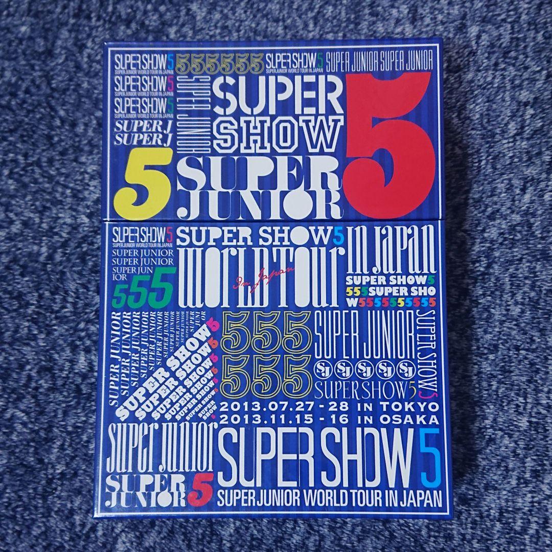 【DVD】SUPER SHOW 1～5 8点セット（SUPER JUNIOR）
