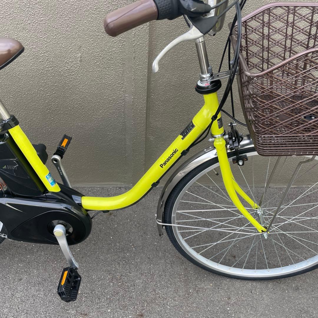 パナソニック電動アシスト自転車26インチ美品