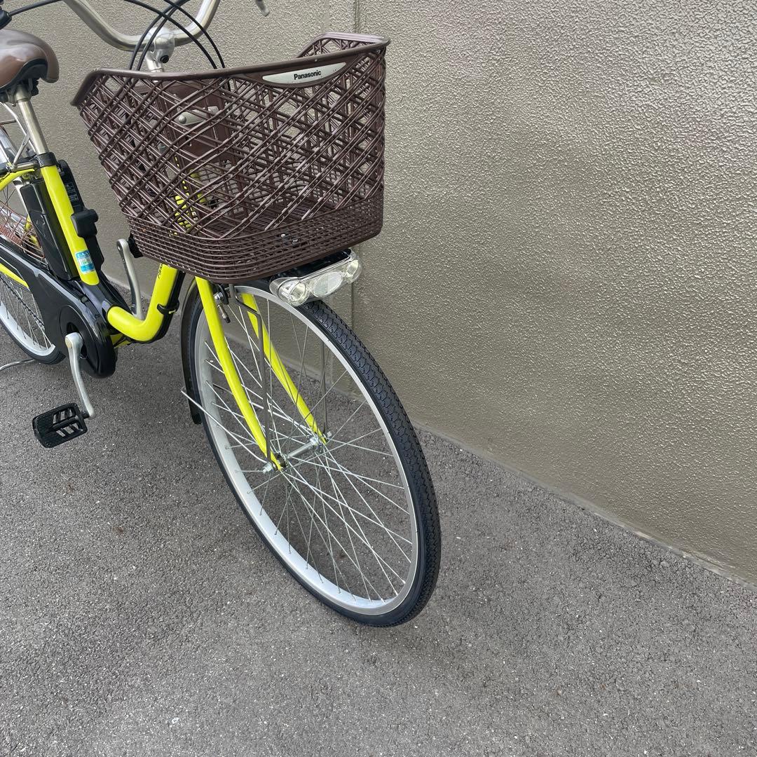 パナソニック電動アシスト自転車26インチ美品