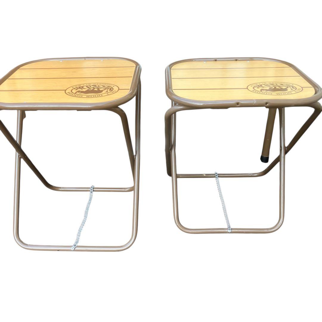 ウッドピクニックテーブル キャンプ キャンプテーブル ビンテージ テーブルセット