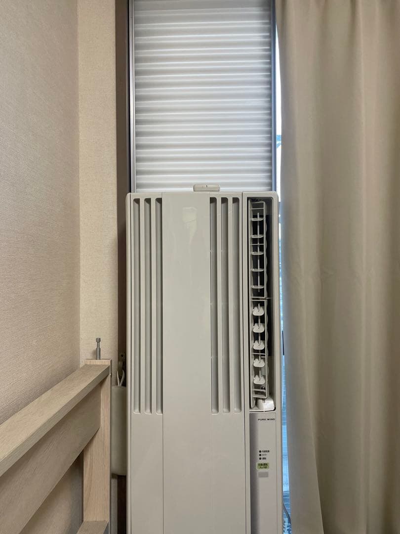 コロナ ルームエアコン テラス窓用取り付け枠付き