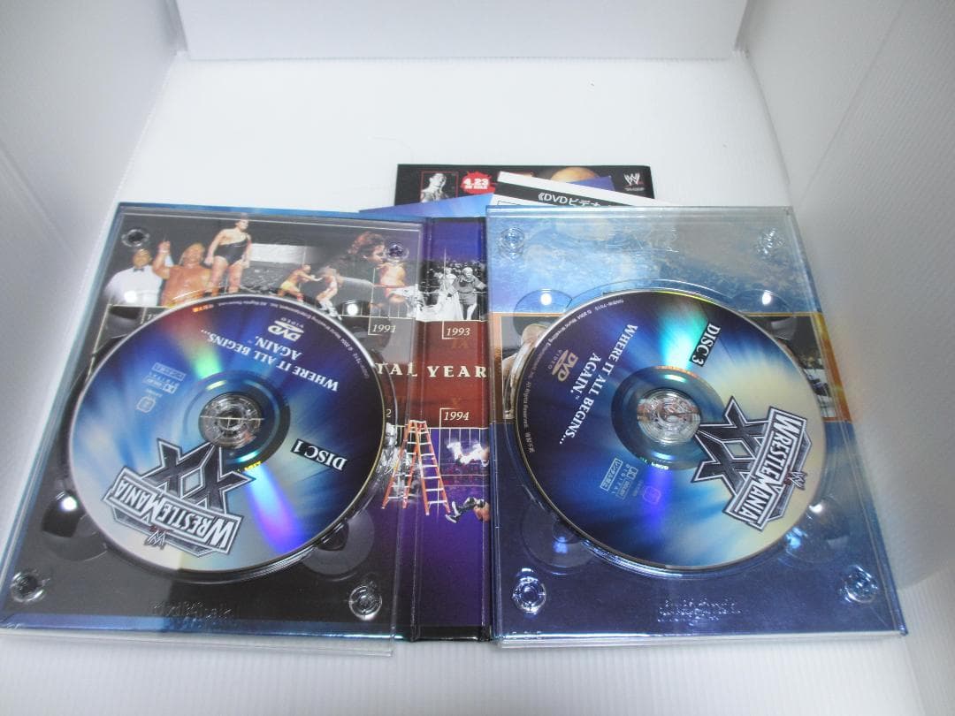 アメリカプロレス　WWE レッスルマニア20〈3枚組〉