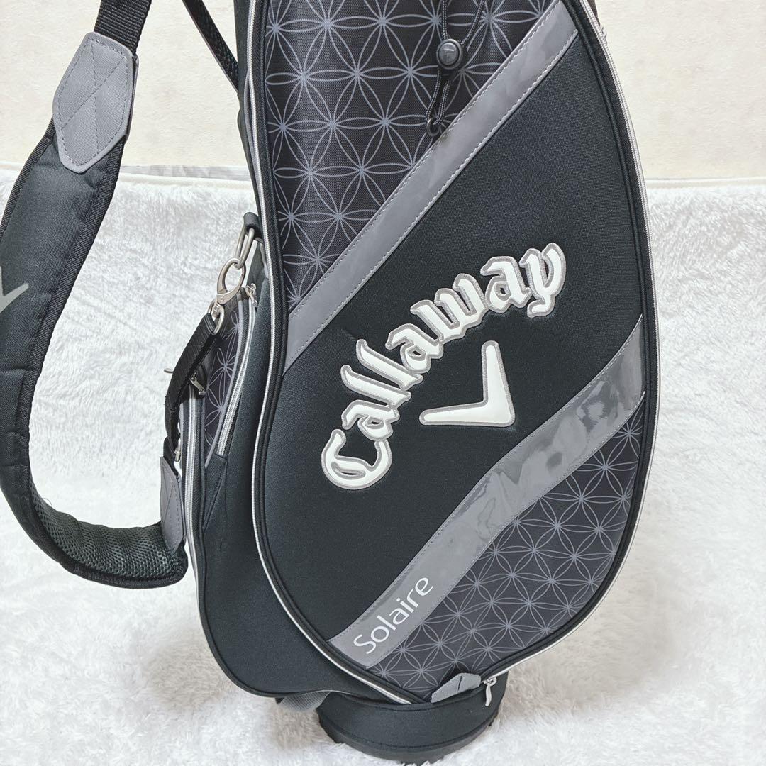 Callaway Solaire キャディバッグ 黒 グレー