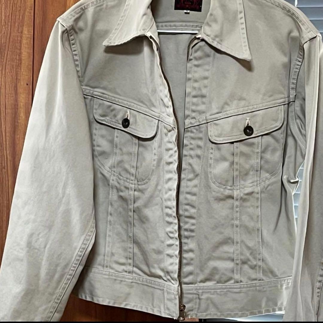 【希少】初期 EVISU ウェスターナー型 ジップアップジャケット38（M相当）