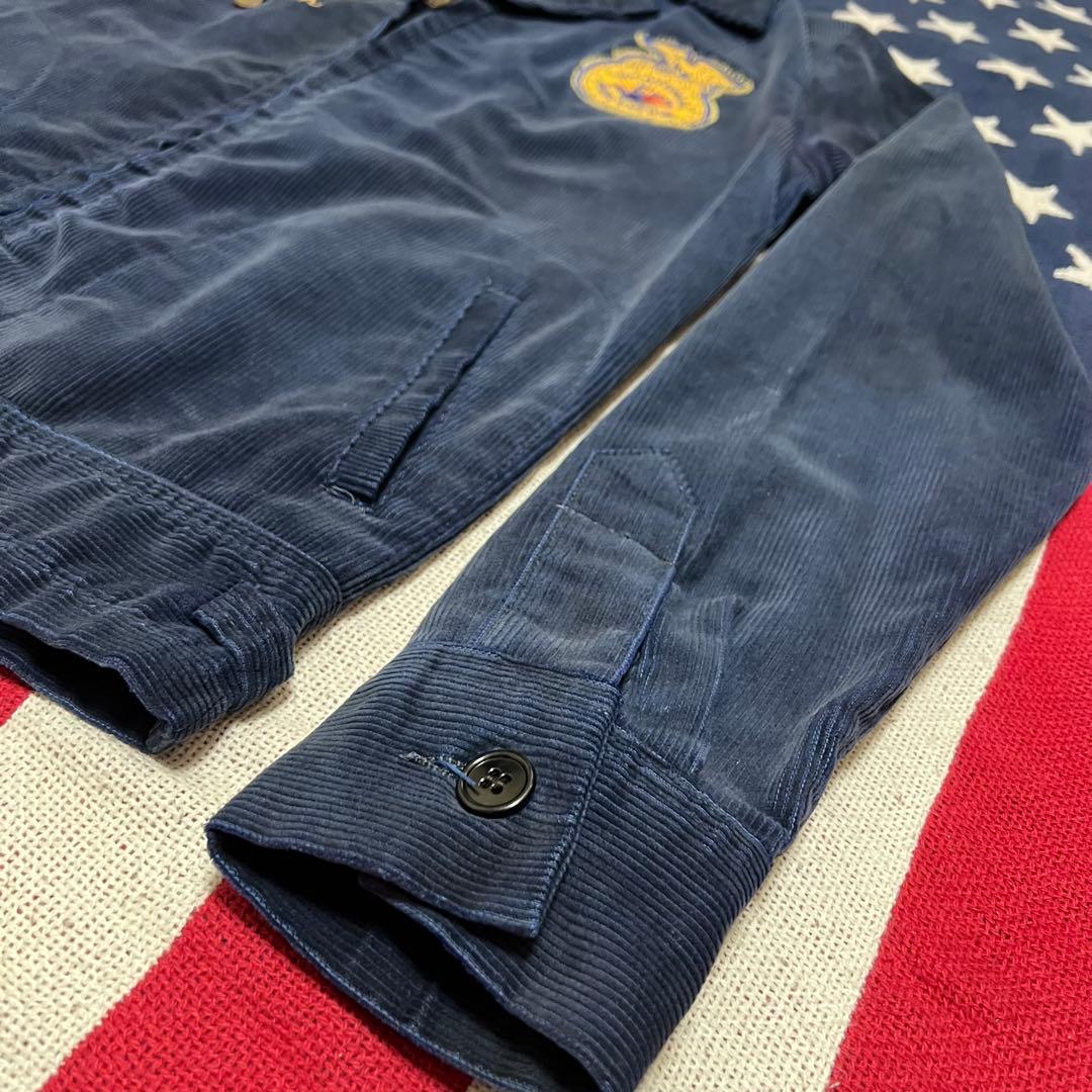 70s FFA コーデュロイジャケット Florida刺繍 TALON 短丈