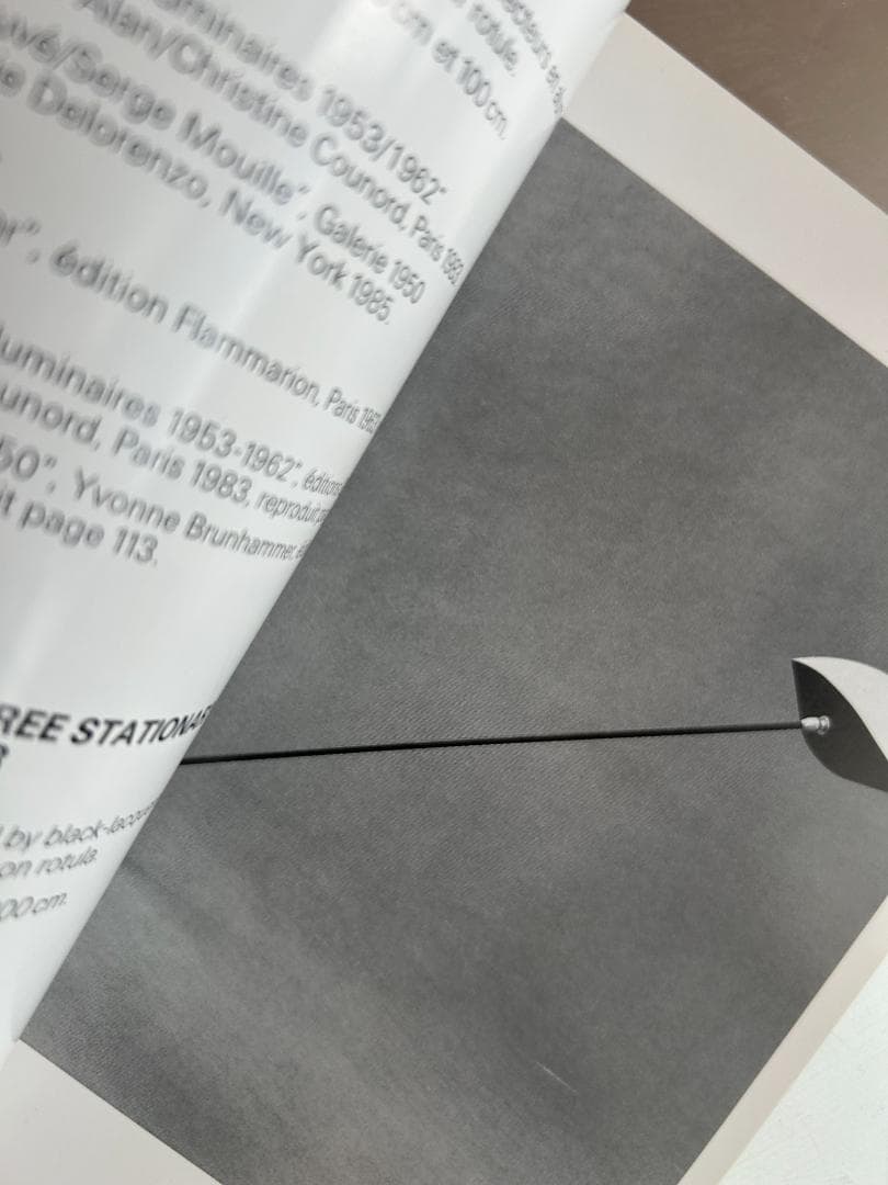 SERGE MOUILLE : LUMINAIRES セルジュ・ムーユ 作品集