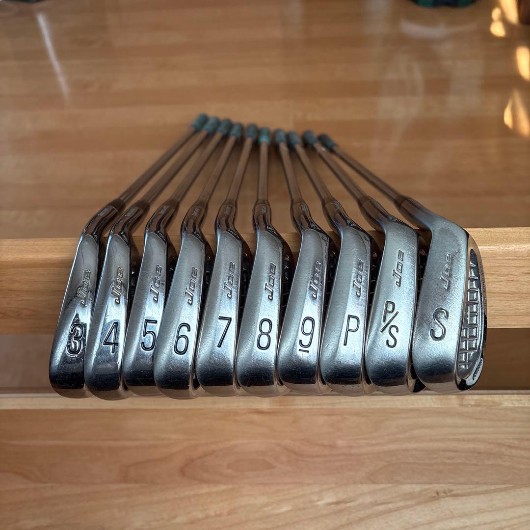 Joeモデルアイアンセット 10本 スチールシャフト